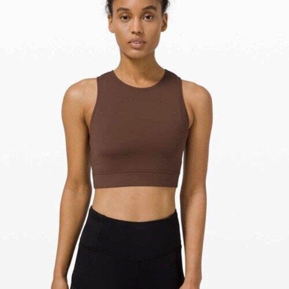 lululemon athletica Brown Tank Top